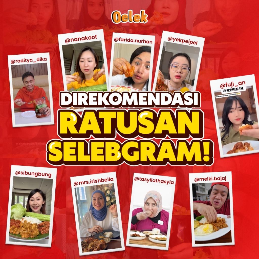 

Rkm Oelek Paket Cobain Dulu Si Lauk / Cakalang Balado / Cumi Cabe Ijo / Ayam Kecombrang / Lauk Siap Saji