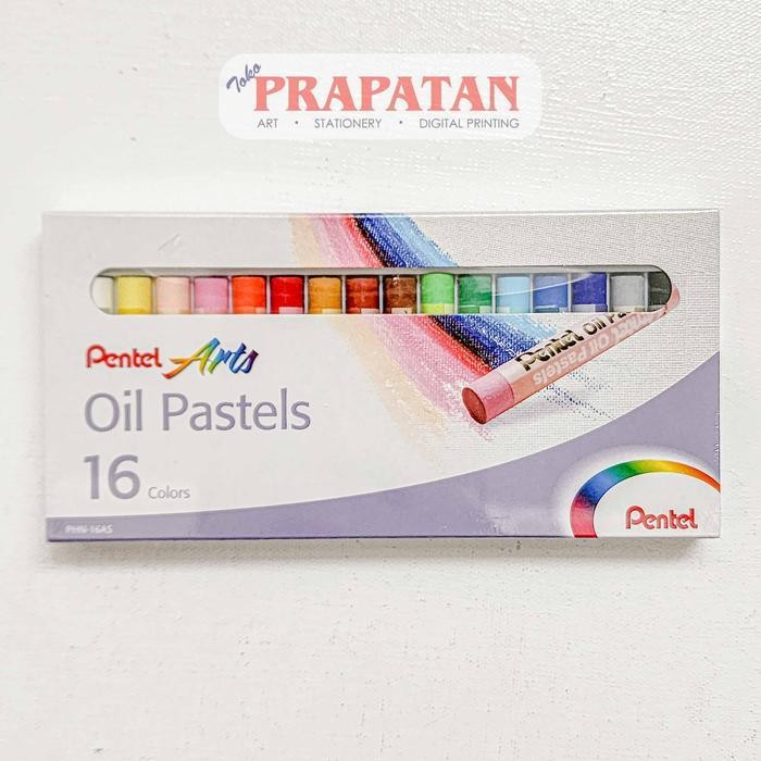 

EMS Pentel Arts Oil Pastel PHN 12C-50C | Crayon Minyak