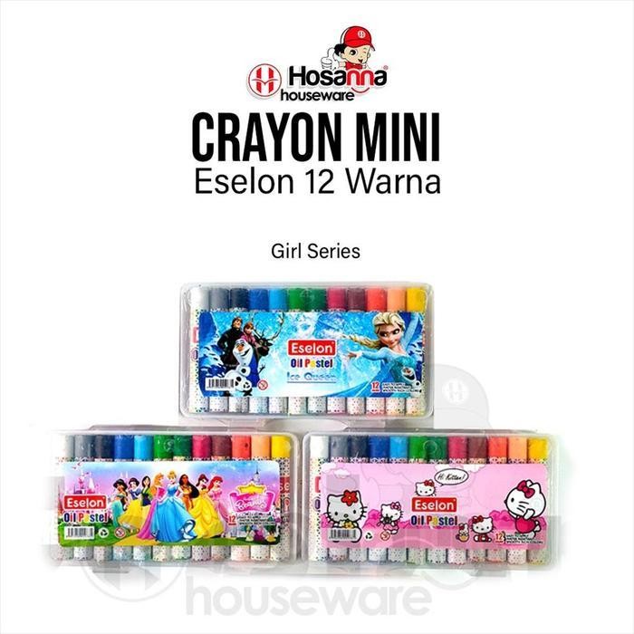 

EMS Crayon MINI Pastel / Oil Pastel / Crayon Eselon 12 Warna Girl Karton