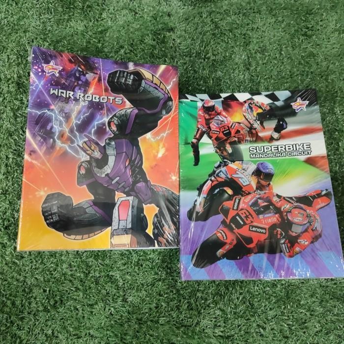 

EMS buku tulis isi 38 superstar Johar Market