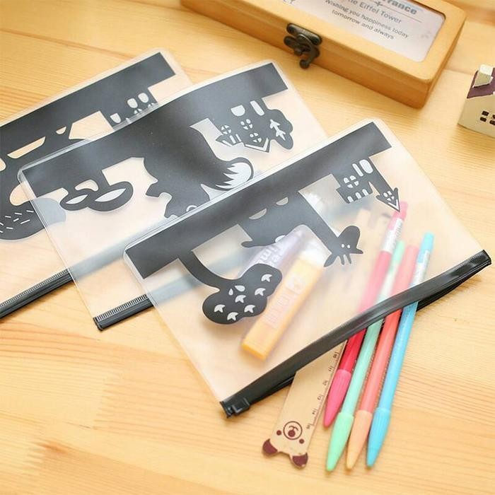 

EMS Tempat Pensil Zipper Binatang