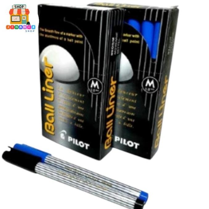 

Pulpen Ball Liner 0,8 Mm Pilot / Pack New Stok
