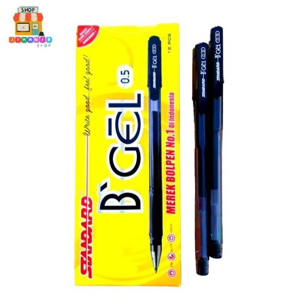 

Pulpen Pen B Gel 0.5 Mm Standar / Pack New Stok