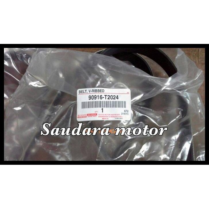 TERBARU FANBELT TALI KIPAS INNOVA BENSIN, FORTUNER BENSIN, HILUX BENSIN ORI 