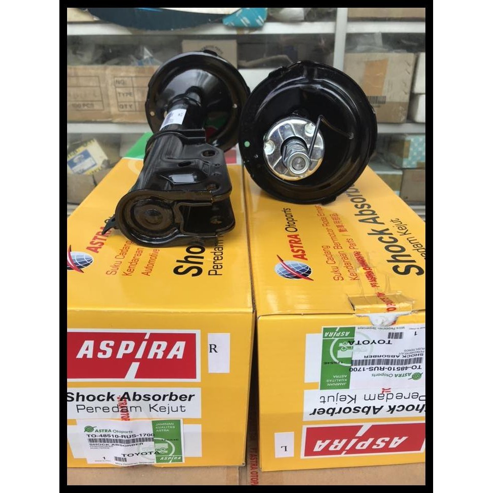 BEST DEAL SHOCK BREAKER RUSH TERIOS DEPAN TO-48510-RUS-1700 MERK ASPIRA 1SET 2PC 