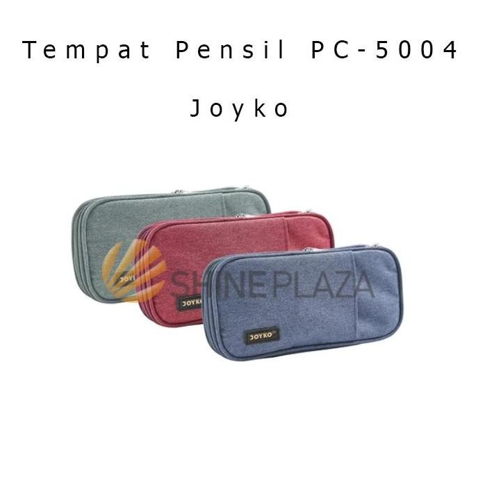 

Kotak Tempat Pensil Alat Tulis Joyko Pc-5004 Pencil Case New Stok