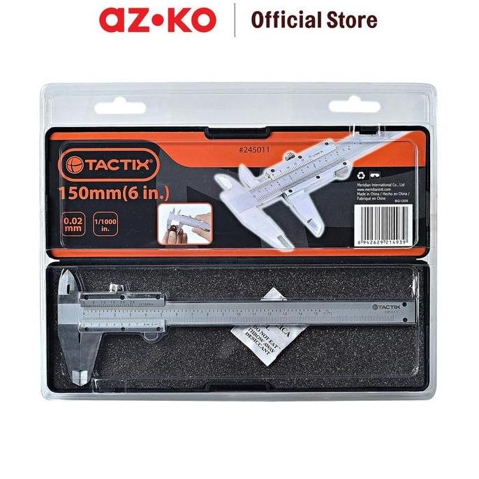 

Azko Tactix Jangka Sorong 15 Cm 0.02 Mm New Stok