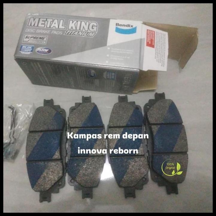 HOT DEAL FRONT BRAKE PAD KAMPAS REM DEPAN INNOVA REBORN ORI BENDIX MKT SERIES 