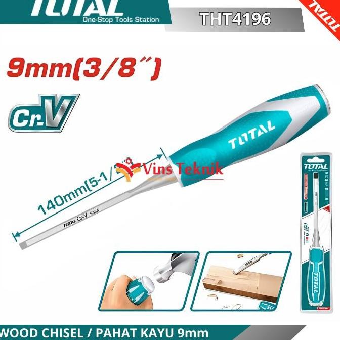 

Wood Chisel Pahat Kayu 9Mm Total Tht4196