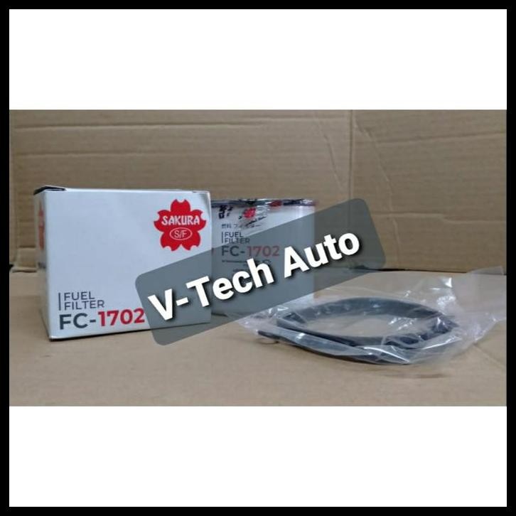 TERMURAH FUEL FILTER SOLAR VOLVO 7111296 236628 P557111 FC-1702 FC1702 SAKURA
