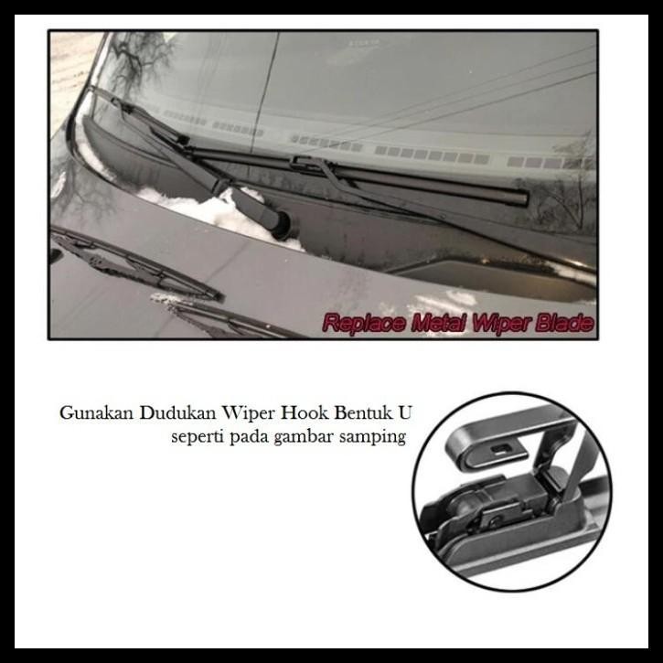BEST DEAL WIPER FRAMELESS BIASA KACA MOBIL HONDA BRIO 2012 2013 2014 2015 2016 2017 2018 