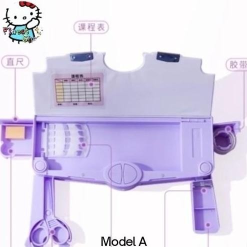 

Tempat Pensil Sanrio Magnetic Pencil Case Kuromi Kotak Pulpen Mekanik New Stok