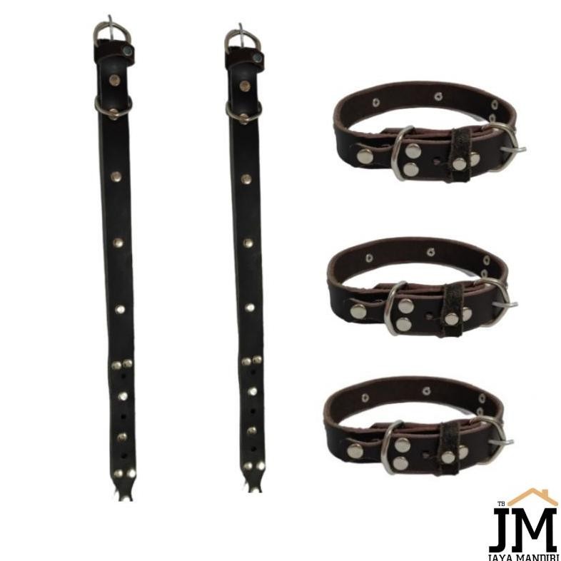 Kalung Anjing Besar - Kecil / Kalung Kulit / Accecories Anjing / Kalung  Anjing bahan Kulit DiM