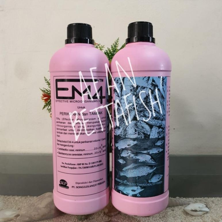 EM4 Perikanan Original Pupuk Probiotik Aquaponik Kolam Ikan DiM