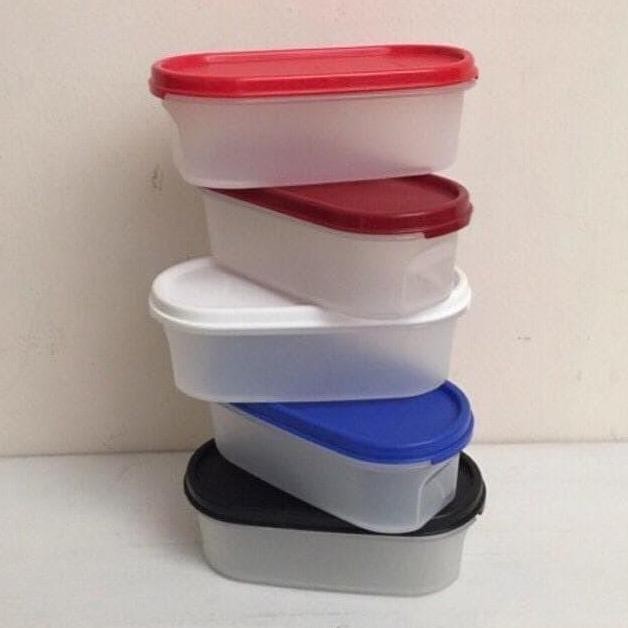 TERMURAH - Sale Habisin Stock Tupperware MM Oval 1 Multicolor Seal