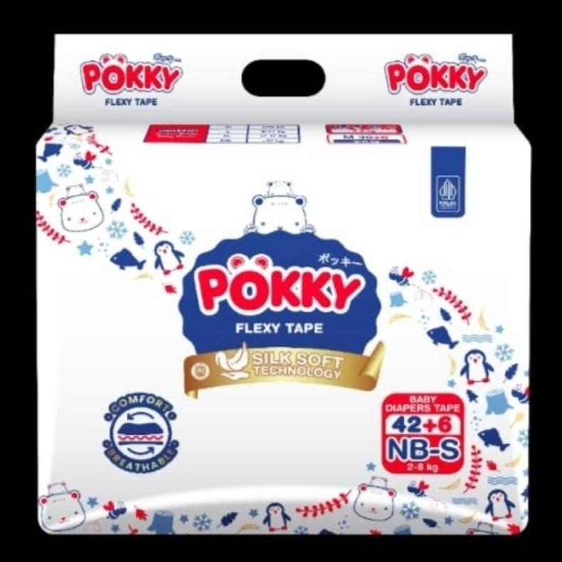 POKKY Diapers Perekat NBS.42+6 / M.36+6
