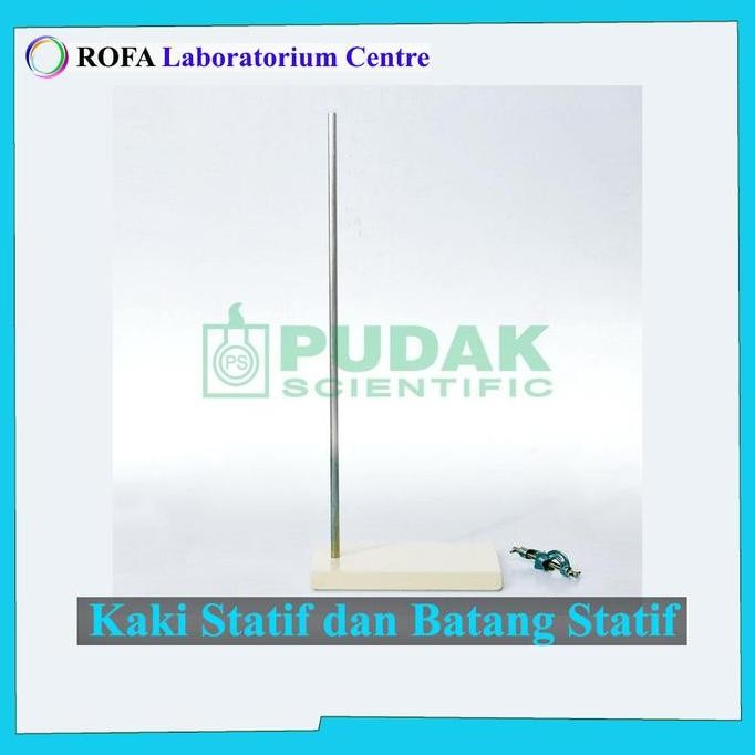 

Kaki Statif Dan Batang Statif / Set Statif / Pemegang Alat Praktikum New Stok