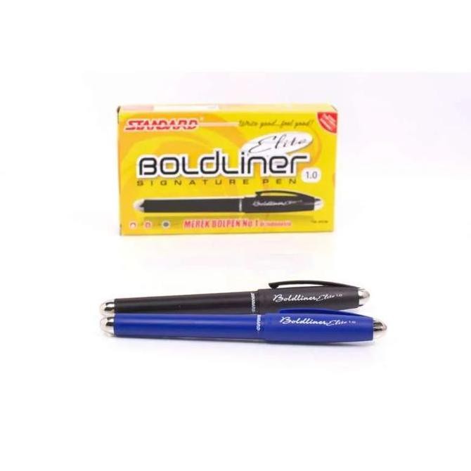 

Pulpen Standard Boldliner Elite 1.0 (1 Lsn / 12Pcs) New Stok