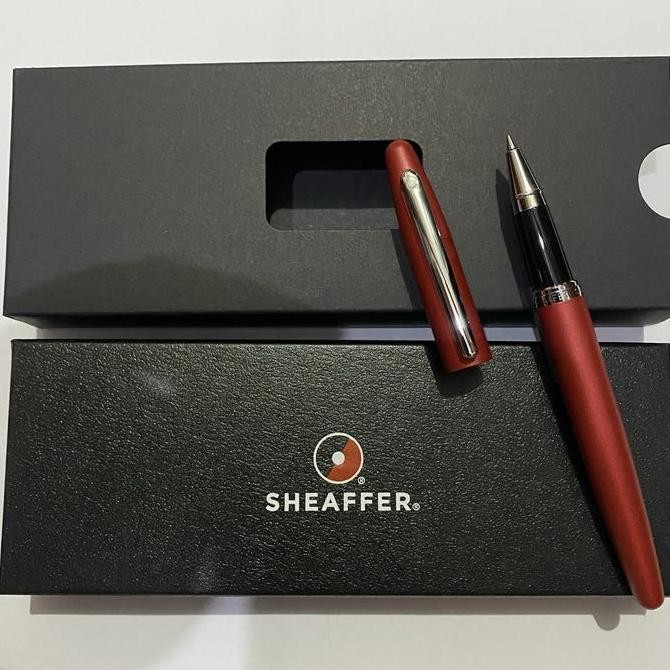 

Pulpen Sheaffer Vfm Red / Merah Rollerball New Stok