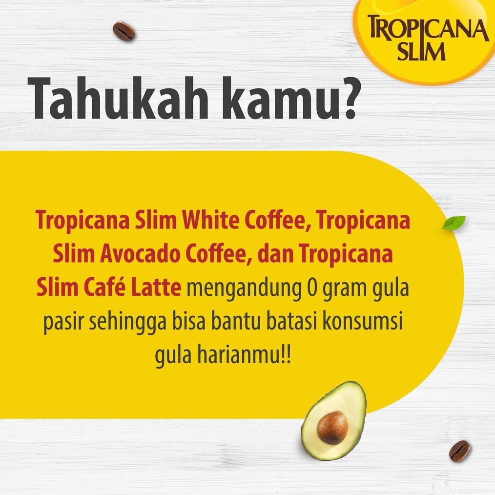 

[Kecil Tropicana Slim Avocado Coffee 10 Sachet - Kopi Susu Nikmat Tanpa Gula Pasir Gk-61