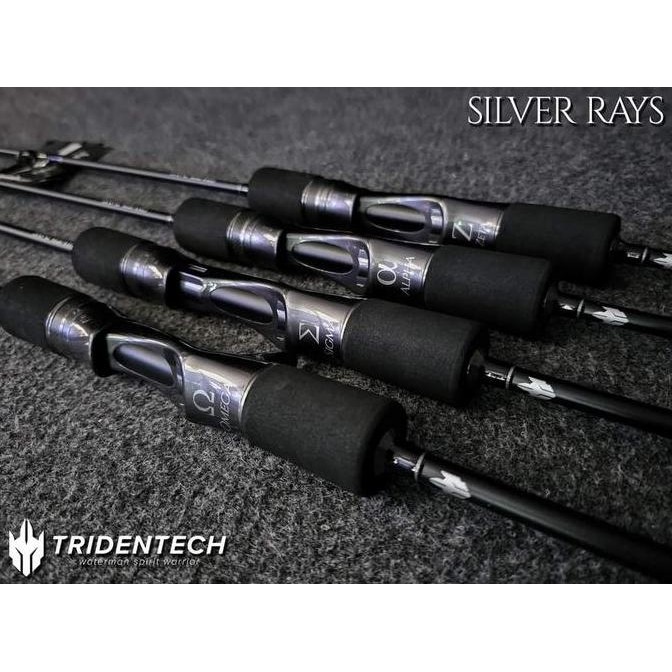 Joran Tridentech Silver Rays Joran Jigging Solid Carbon Ring Fuji