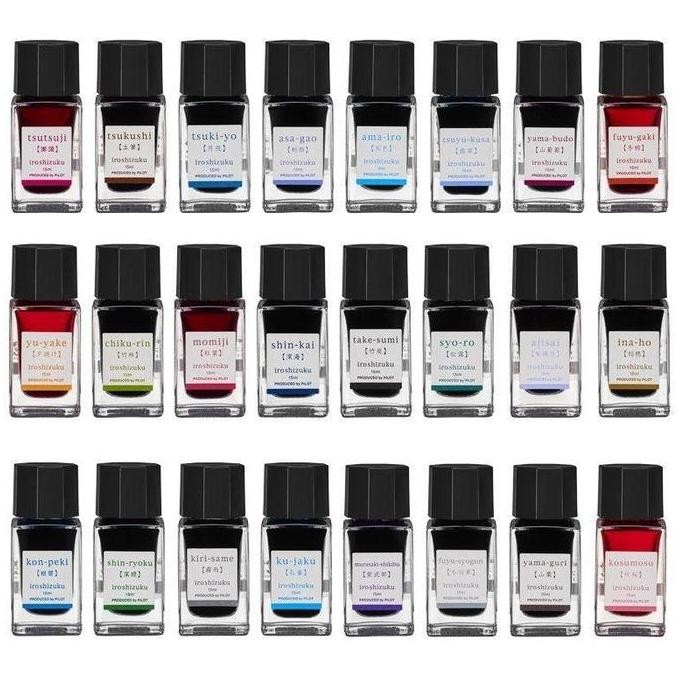 

TERBARU - Pilot Iroshizuku Fountain 15ml Pen Ink Tinta Pena