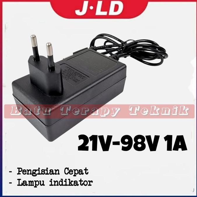 Charger Mesin Bor Cordless 21V-98V Adaptor Casan Alat Pertukangan Listrik