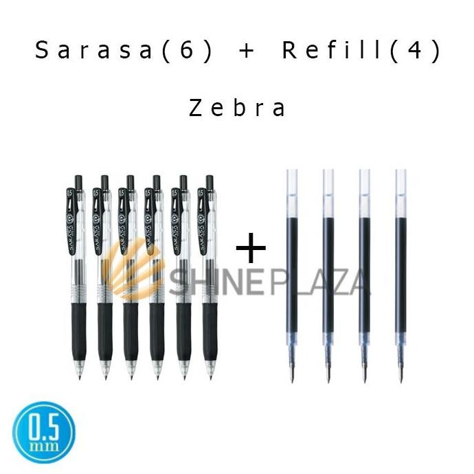 

[Flash Sale] Pulpen Gel Sarasa 0.5Mm - Refill Pulpen Sarasa 0.5Mm New Stok