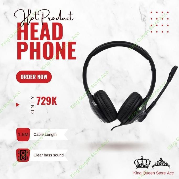 Philips TAH3155BK/97 Headset In Ear Original Mic Headphone HP Musik Bass