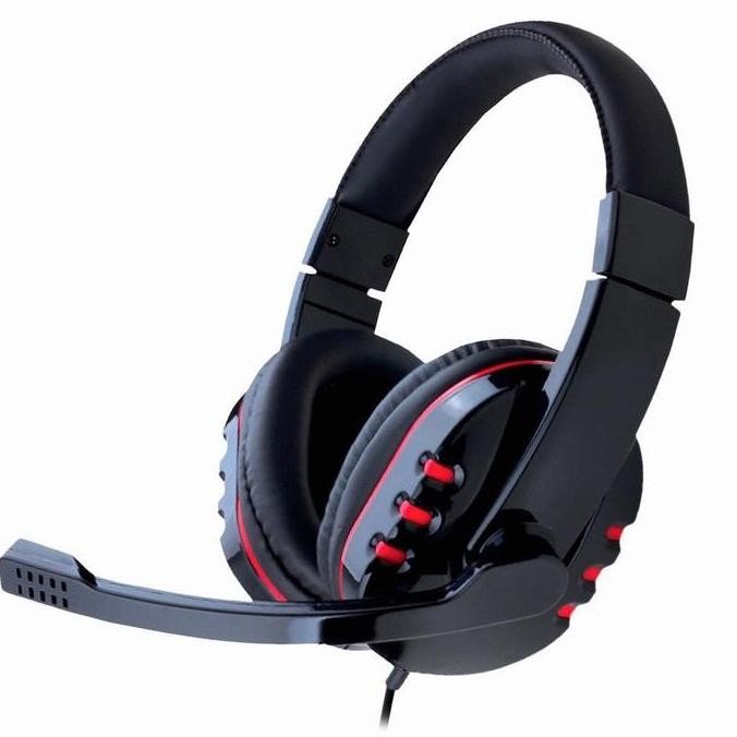 Headphone Gaming Kabel With Microphone A5 Headset Game Mic Gaming Laptop PC HP
