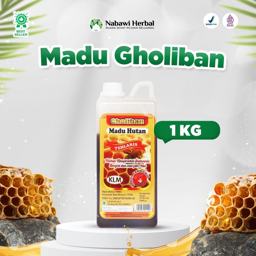 

Eelic Gholiban - Madu Hutan Kalimantan Klm 100% Asli 1Kg Er-90
