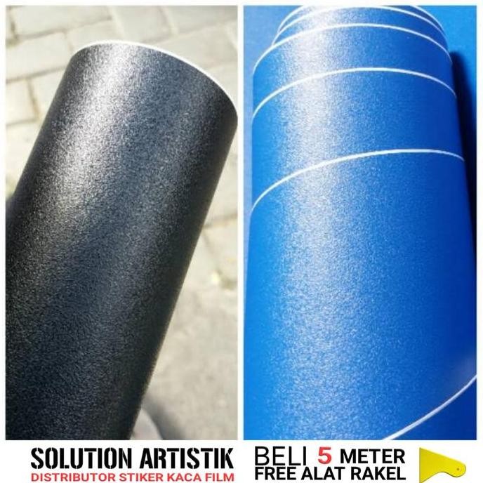 Stiker Kulit Jeruk atau Scotlet Hitam Kasar