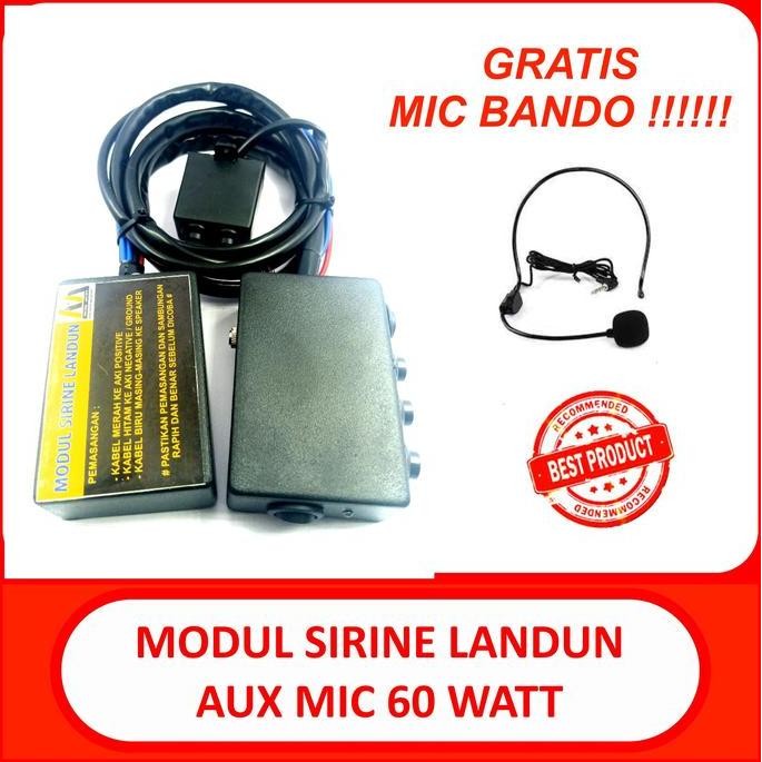 ready sirine landun tombol slim aux mix 60 watt