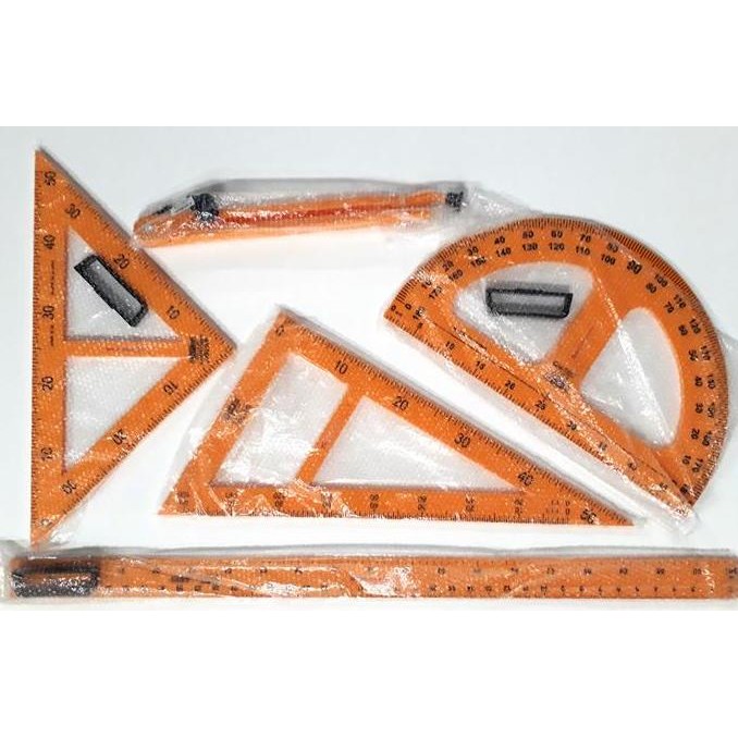 

Jangka Penggaris Set Whiteboard New Stok