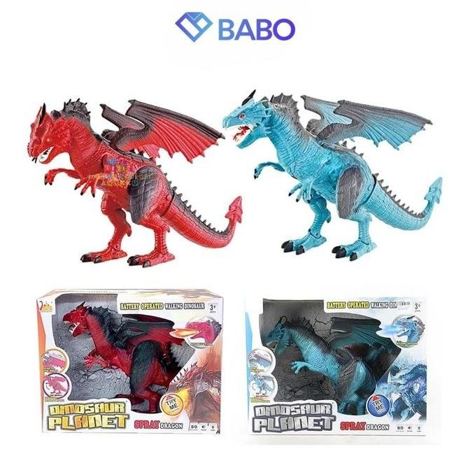 Dinosaur Planet Spray Dragon Remote Control Mainan Simulasi Naga murah