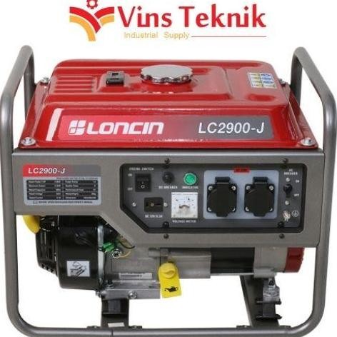 ready  MESIN GENSET BENSIN LC2900-J LONCIN GENERATOR LC 2900-J 2000 WATT