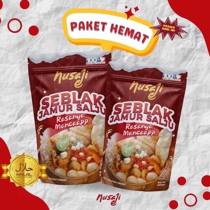 

Seblak nusa paket hemat jamur salju ( 2 jamur salju )