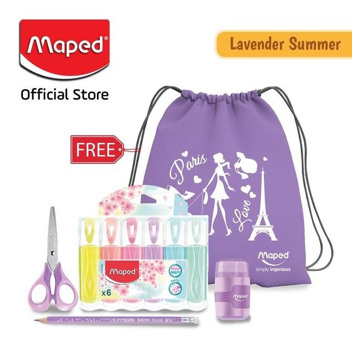 

Maped Paket Pastel Lavender Summer Palletes New Stok