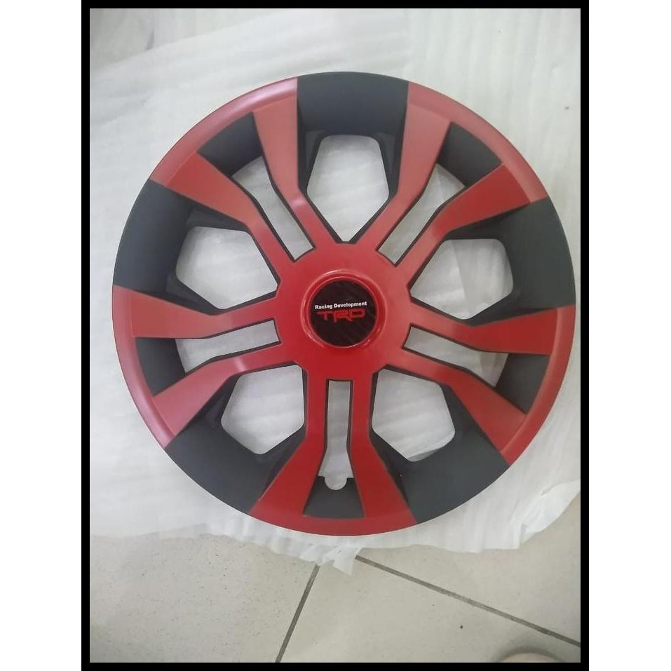 GRATIS ONGKIR DOP VELG/ COVER VELG RACING RING 13/14 MOBIL TOYOTA 