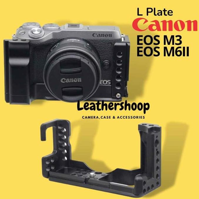 L Plate Bracket for Canon EOS M3 M6II Metal Handgrip
