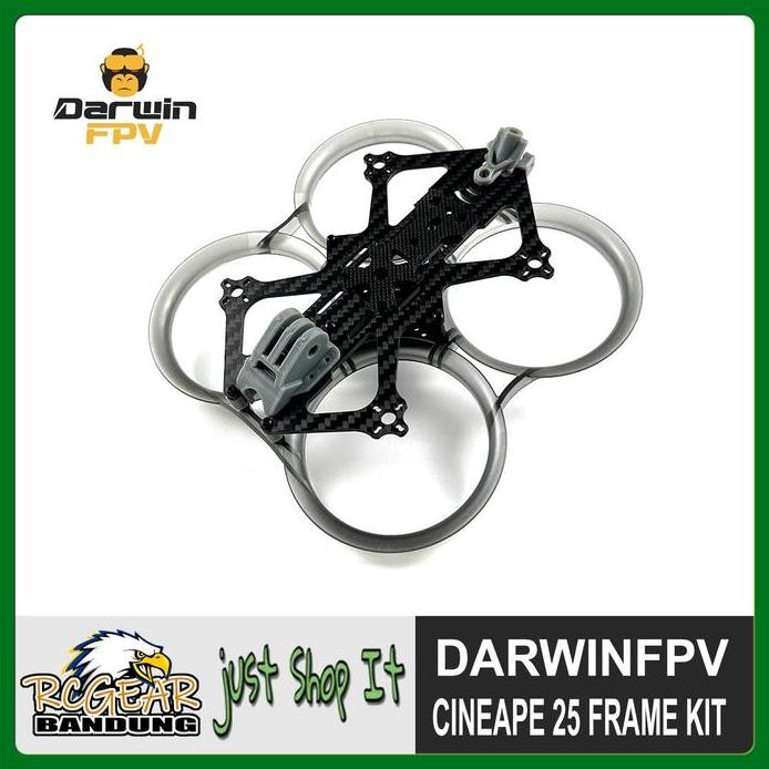 ready DarwinFPV CineApe 25 Cinematic Whoop FPV Drone Cinewhoop Frame Kit