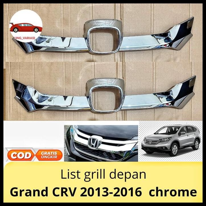 BEST DEAL COVER GRILL DEPAN GRAND CRV 2013 2014 2015 2016 PRESTIGE CHROME 
