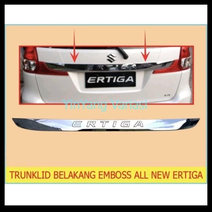 BEST DEAL LIST TRUNKLID CHROME NEW ERTIGA 3016 -2017. 