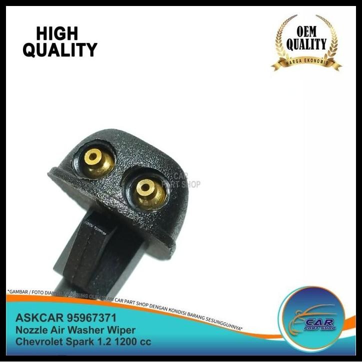 GRATIS ONGKIR NOZZLE NOZEL NOSEL AIR WASHER WIPER CHEVROLET SPARK 1.2 1200 CC OEM