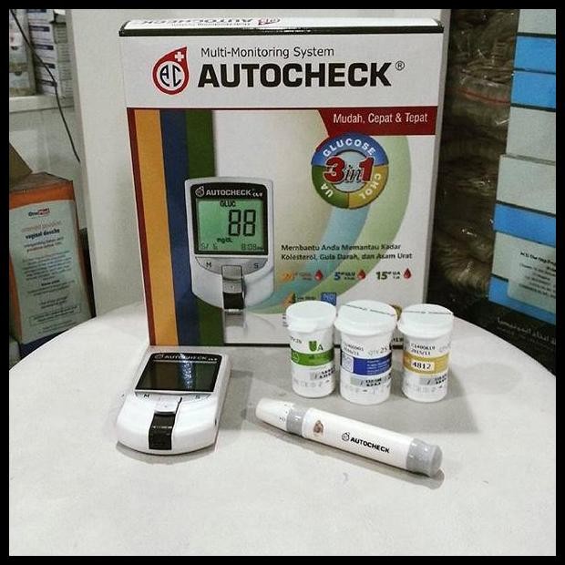 Alat Tes Gula Darah Autocheck Cgu Multi-Monitoring System