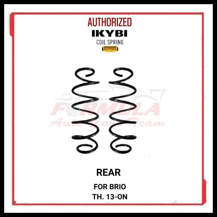 TERBARU PER IKYBI / PER DEPAN BRIO / PER COIL SPRING IKYBI HONDA BRIO TH. 2013-ON DEPAN BELAKANG 