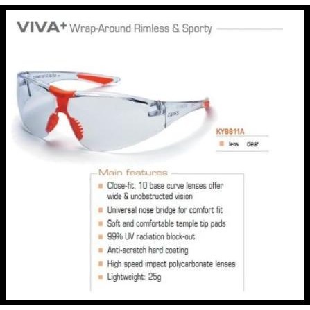 KACAMATA KINGS KY 8811 A BY HONEYWELL / SAFETY GLASSES KING KY 8811A