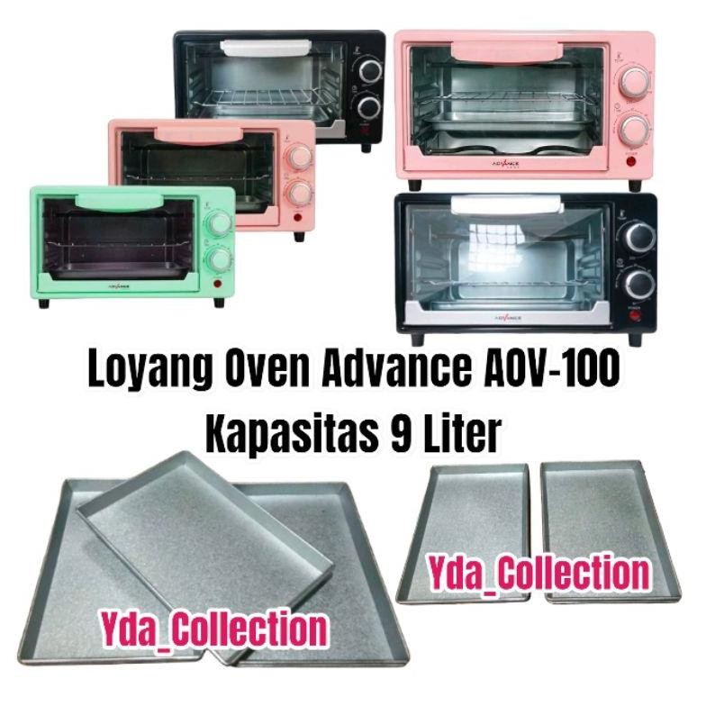 Loyang Oven Advance AOV100 Low Watt Kapasitas 9 Liter / Loyang oven listrik / Oven advance 9 liter D