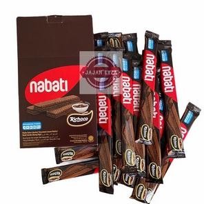 

Wafer Richeese Nabati Cheese | Richoco Chocolate Wafer 20 Bks @ 6 Gr