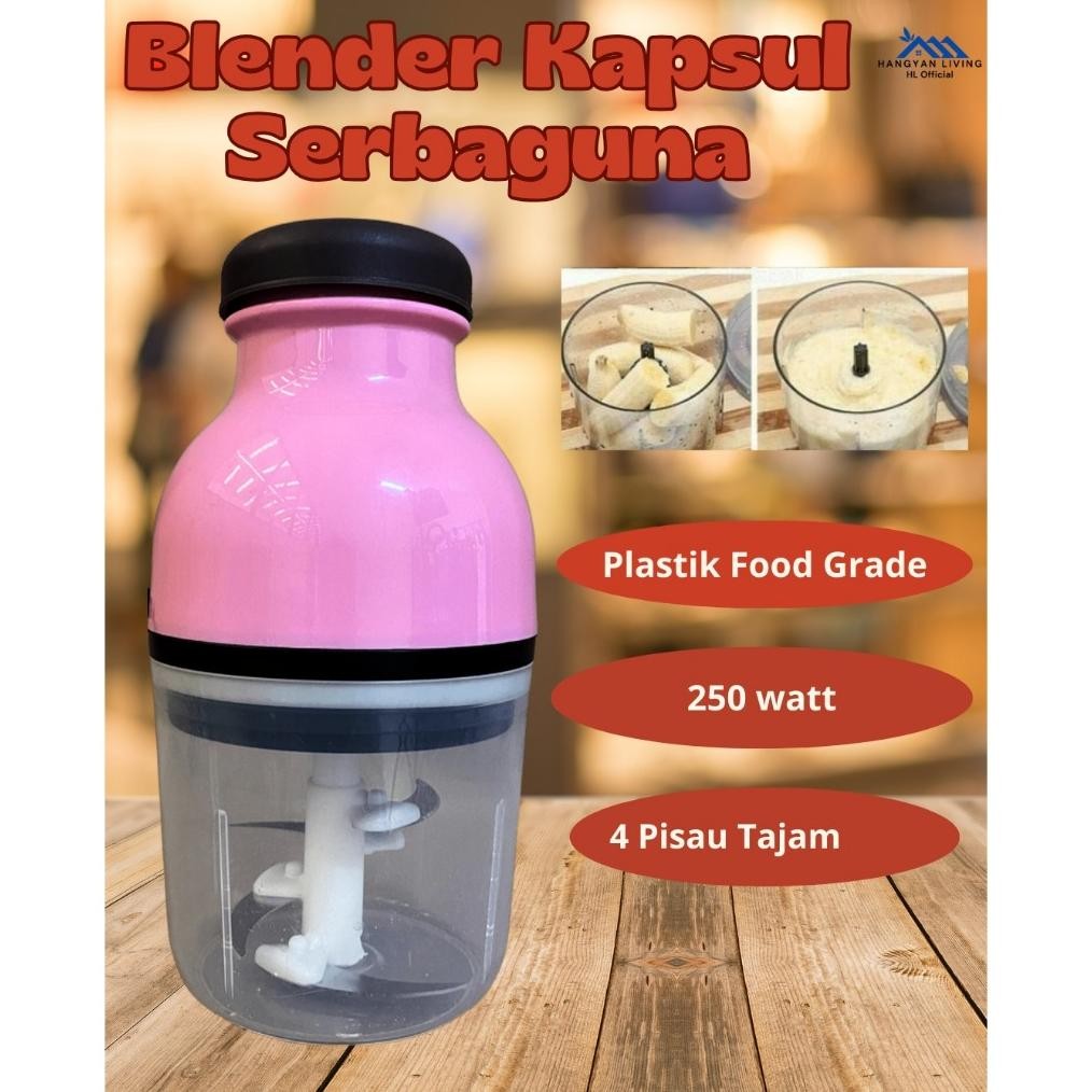 Chopper Daging Dan Bumbu Blender Bumbu Dapur Capsul Blender Serbaguna MURAH